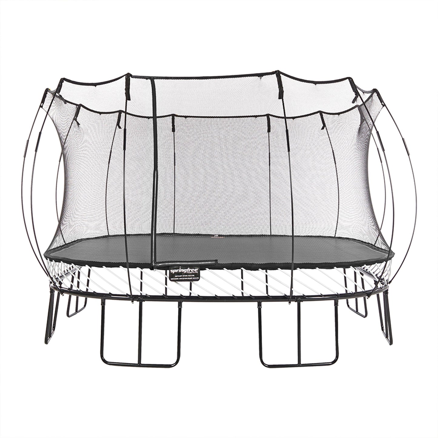 Springfree Trampoline Kids Outdoor Jumbo Square 13 Ft. with Enclosure - Go Little Ones