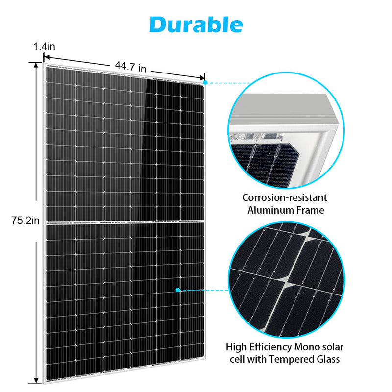 Sun Gold 450 Watt Monocrystalline PERC Solar Panel - SP-450WMx2