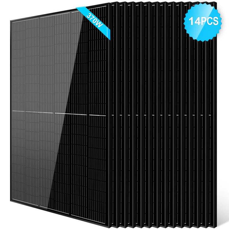 Sun Gold 370W Mono Black PERC Solar Panel - SG-370WMBx2