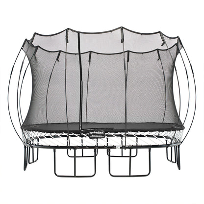 Springfree Trampoline Kids Outdoor Large Square 11 Ft. Trampoline with Enclosure - Go Little Ones