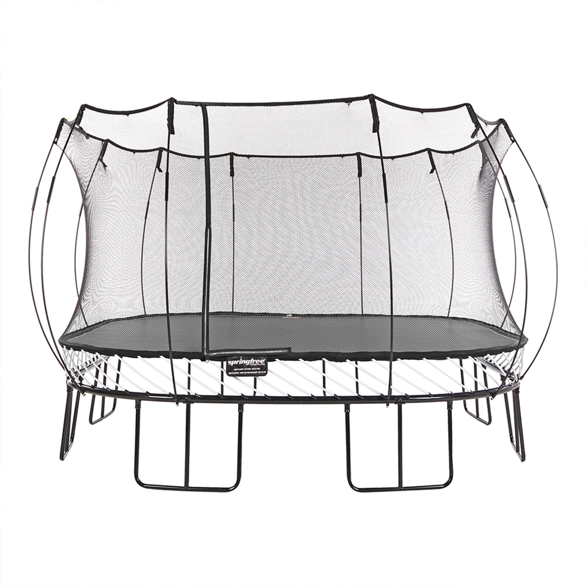 Springfree Trampoline Kids Outdoor Jumbo Square 13 Ft. with Enclosure - Go Little Ones
