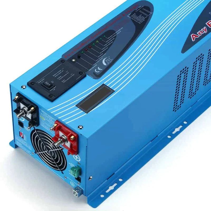 3000W DC 12V Pure Sine Wave Inverter With Charger - LFP3K12V120VSG