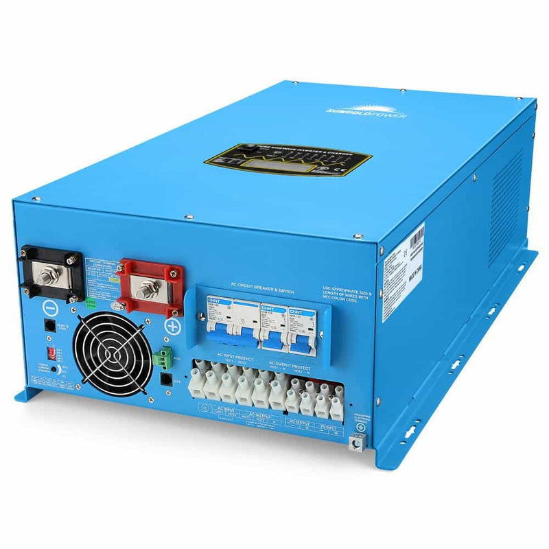 15000W 48V Split Phase Pure Sine Wave Inverter Charger - LFPV15K48V240VSP